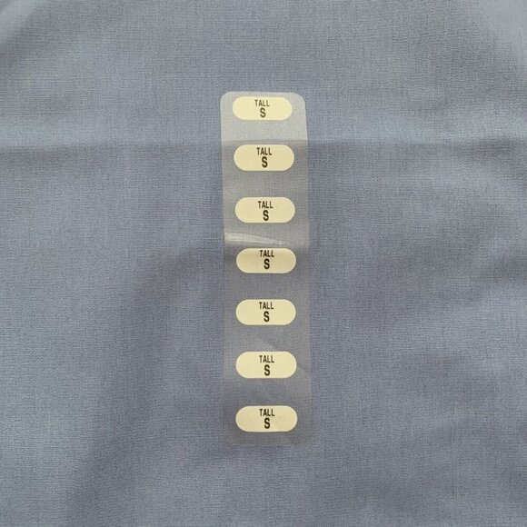 Two Cherokee Workwear Unisex Drawstring Scrub Pants Tall Small 4100T Ciew Blue - Picture 4 of 9